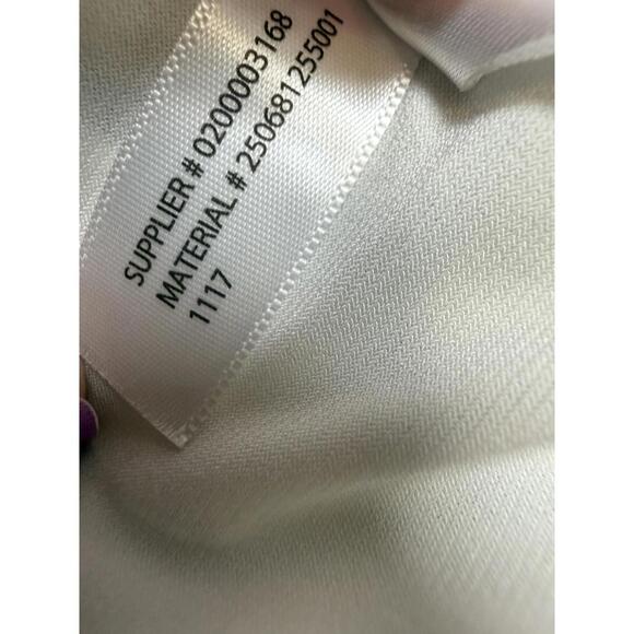 Lauren Ralph Lauren Black White Blue Floral Ruched Sheath Dress Size 12 - Picture 6 of 6